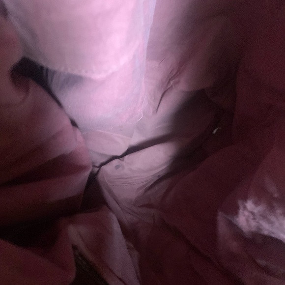 Lucky brand Shoulder bag , hobo boho bohemian leather canvas purse grunge - Picture 16 of 16